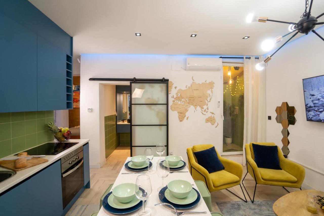 Cozy Apartment Puerta Del Sol & Private Patio Мадрид Екстер'єр фото